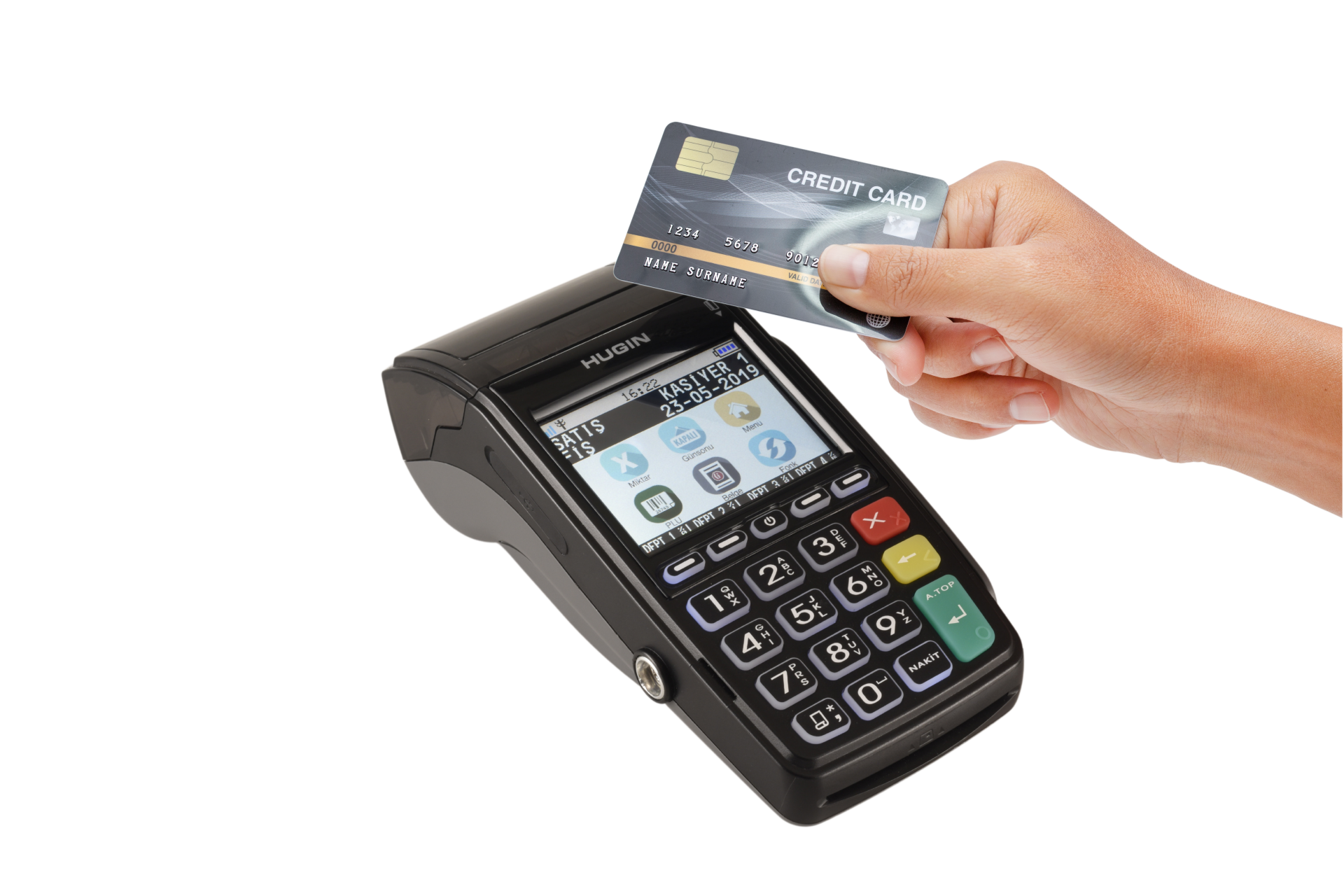 4- Hugin Tiger T300 Yazarkasa POS - 4G | Yeni Nesil Yazar Kasa POS