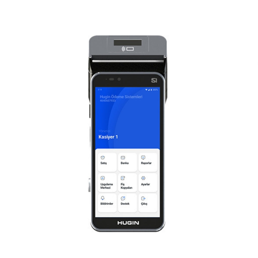2- Hugin S1 Android Yazarkasa POS – WiFi + 4G | Yeni Nesil Yazar Kasa POS