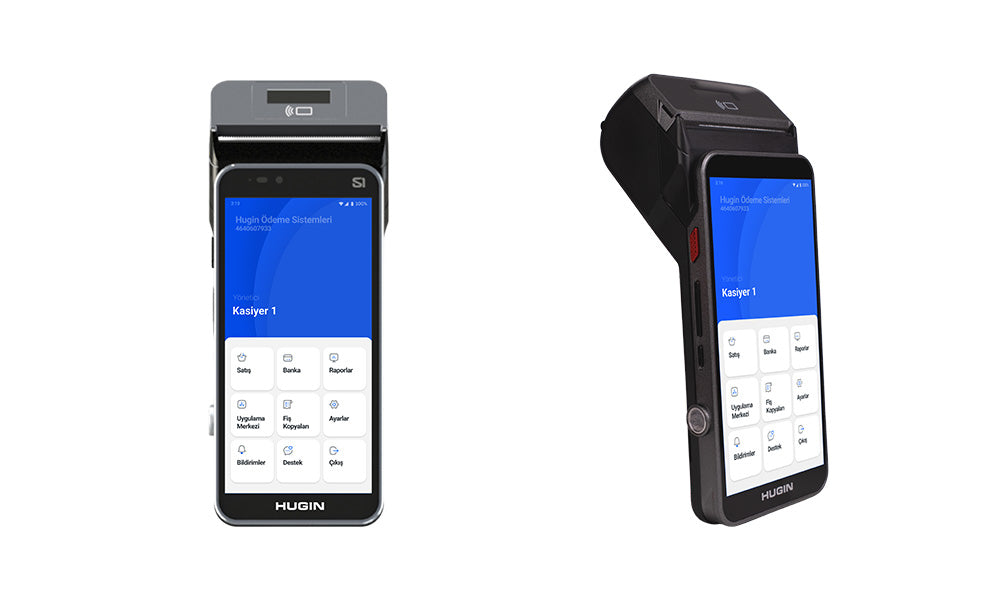 2- Hugin S1 Android Yazarkasa POS – WiFi + 4G | Yeni Nesil Yazar Kasa POS