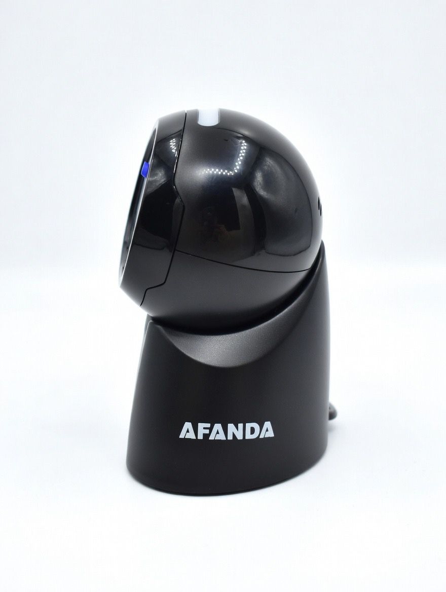 Afanda AF-888 Masaüstü Barkod Okuyucu | 1D/2D QR Kod, Otomatik Tarama, USB Kablolu