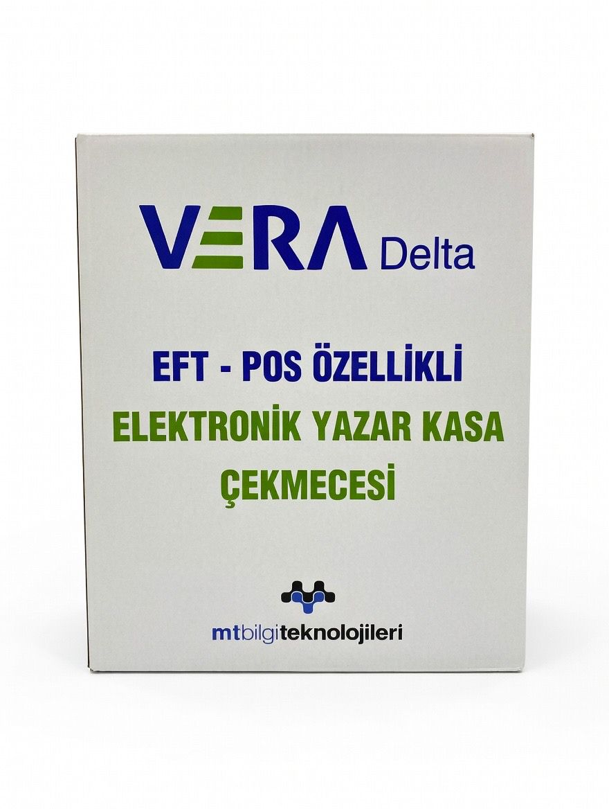Vera Delta EFT-POS Özellikli Elektronik Yazar Kasa Çekmecesi