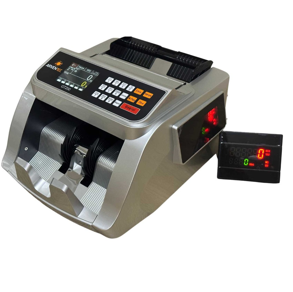 Arventec GT200 Para Sayma Makinesi – Sahte Para Tespitli