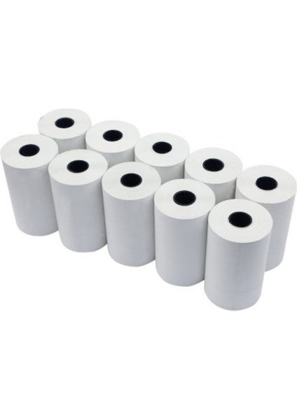 Termal Yazıcı Rulosu 80x50 - 10’lu Paket – Yüksek Kalite, Uzun Metraj, Tüm Yazıcılara Uyumlu